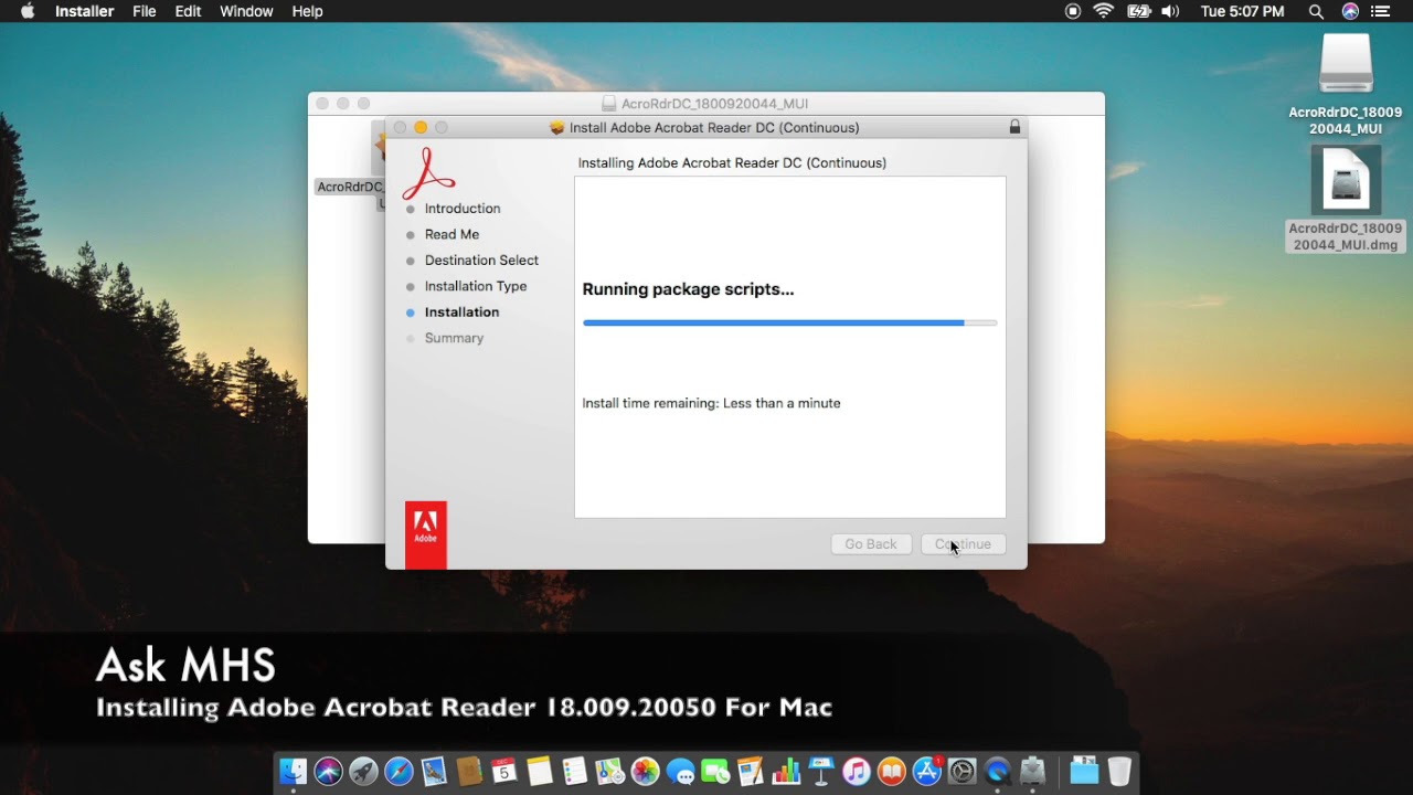 upgrade adobe reader mac